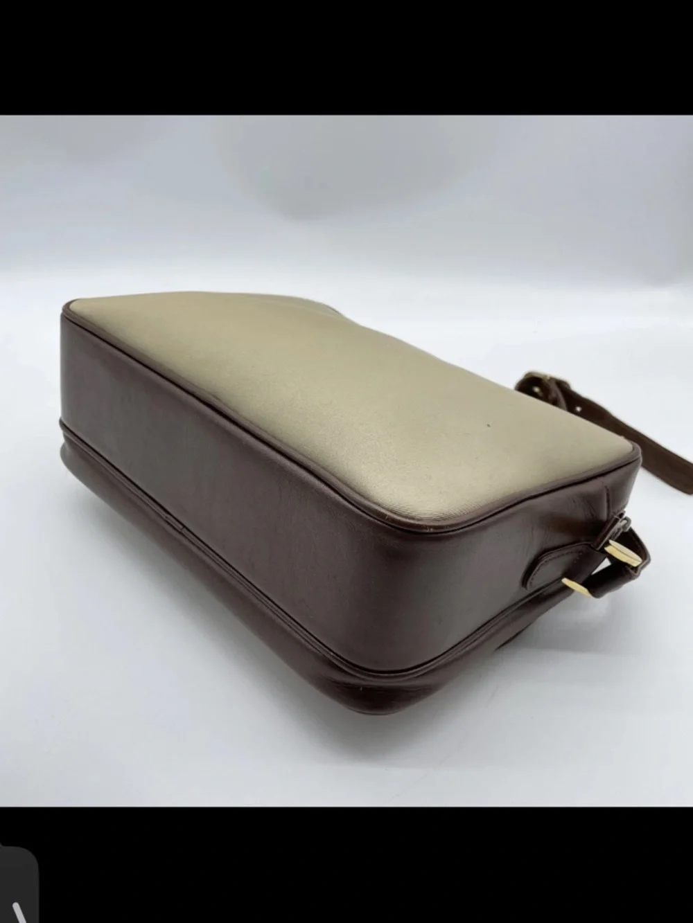 Burberry Beige and Brown Crossbody Messenger Bag - Picture 7 of 10